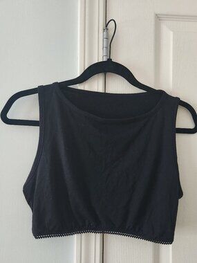 Second Base Demi Cami Crop Top